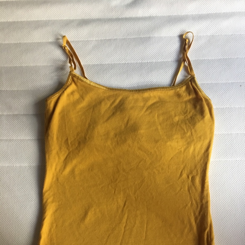 mustard yellow camisole